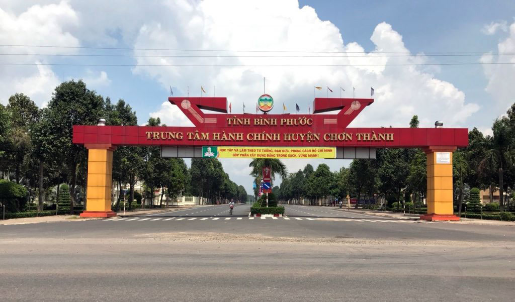 Trung tâm hành chính Chơn Thành - Bình Phước